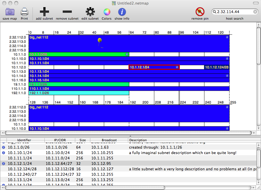 SubnetMapper V1.0 auf MacOSX